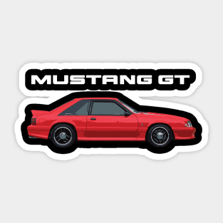 foxbody mustang gt Sticker